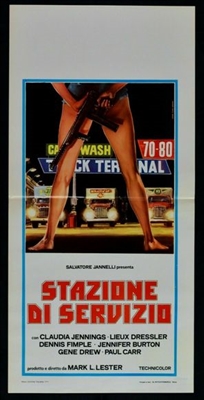 Truck Stop Women movie posters (1974) pillow