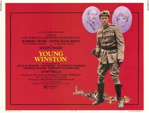 Young Winston movie posters (1972) metal framed poster