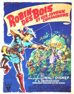 The Story of Robin Hood and His Merrie Men movie posters (1952) t-shirt