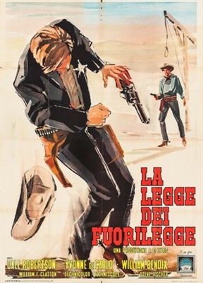 Law of the Lawless movie posters (1964) wooden framed poster