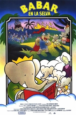 Babar: The Movie movie posters (1989) t-shirt