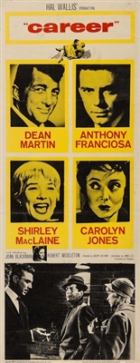 Career movie posters (1959) wood print