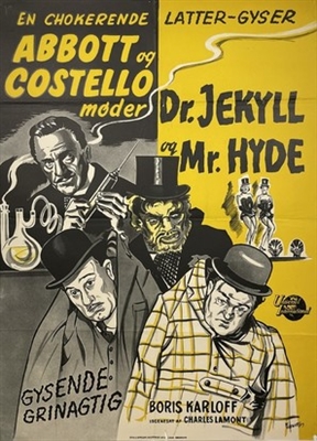 Abbott and Costello Meet Dr. Jekyll and Mr. Hyde movie posters (1953) Mouse Pad MOV_1851372