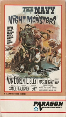 The Navy vs. the Night Monsters movie posters (1966) poster with hanger