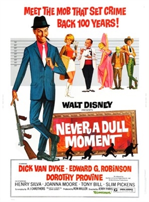 Never a Dull Moment movie posters (1968) pillow