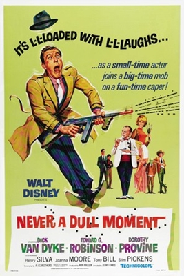Never a Dull Moment movie posters (1968) mouse pad