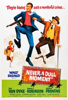 Never a Dull Moment movie posters (1968) mouse pad
