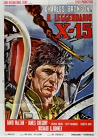 X-15 movie posters (1961) t-shirt #3598633