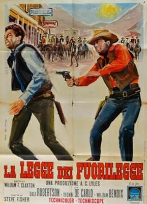 Law of the Lawless movie posters (1964) poster