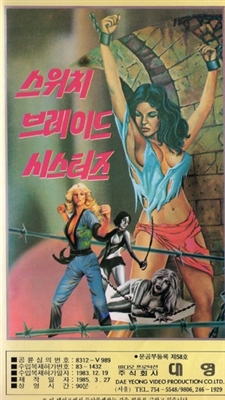 Switchblade Sisters movie posters (1975) t-shirt