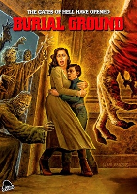Le notti del terrore movie posters (1981) canvas poster