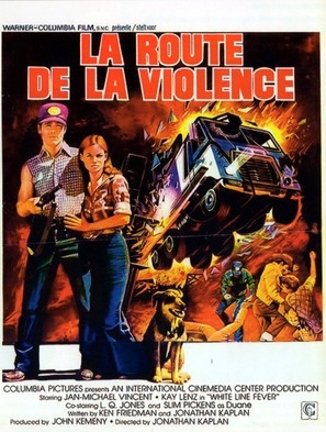 White Line Fever movie posters (1975) metal framed poster