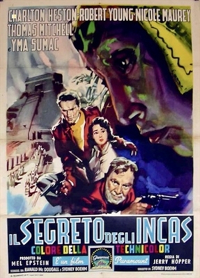 Secret of the Incas movie posters (1954) Poster MOV_1852787