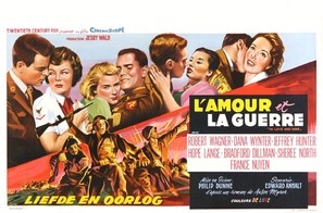 In Love and War movie posters (1958) poster