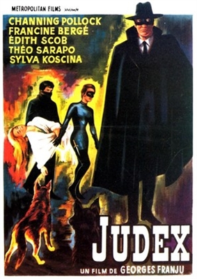 Judex movie posters (1963) canvas poster
