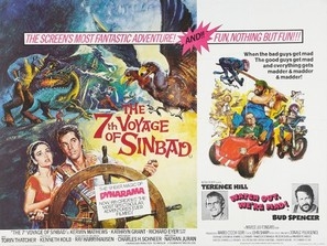 The 7th Voyage of Sinbad movie posters (1958) poster with hanger
