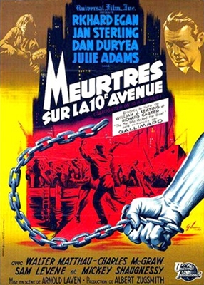 Slaughter on Tenth Avenue movie posters (1957) canvas poster