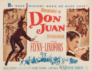 Adventures of Don Juan movie posters (1948) tote bag