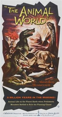 The Animal World movie posters (1956) wood print