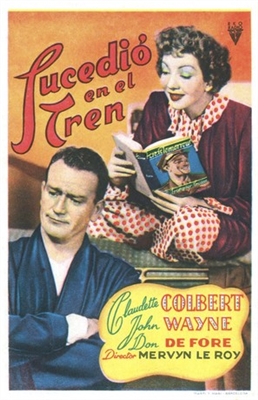 Without Reservations movie posters (1946) wood print