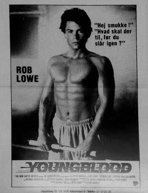 Youngblood movie posters (1986) pillow