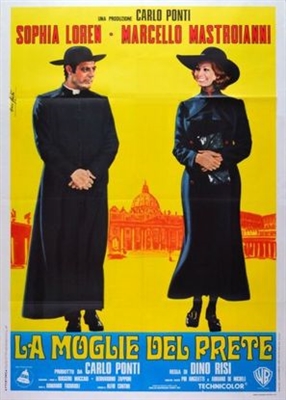 The Priest's Wife movie posters (1970) poster with hanger