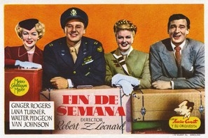 Week-End at the Waldorf movie posters (1945) mug