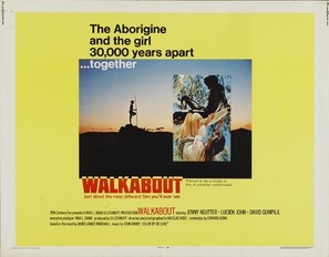 Walkabout movie posters (1971) wood print