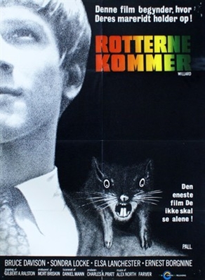 Willard movie posters (1971) metal framed poster
