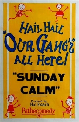 Sunday Calm movie posters (1923) mug