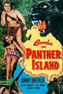 Bomba on Panther Island movie posters (1949) tote bag