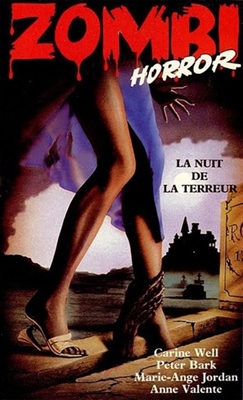 Le notti del terrore movie posters (1981) wooden framed poster