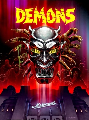 Demoni movie posters (1985) Stickers MOV_1855111
