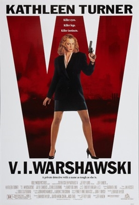 V.I. Warshawski movie posters (1991) t-shirt