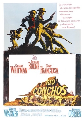 Rio Conchos movie posters (1964) metal framed poster