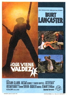 Valdez Is Coming movie posters (1971) metal framed poster