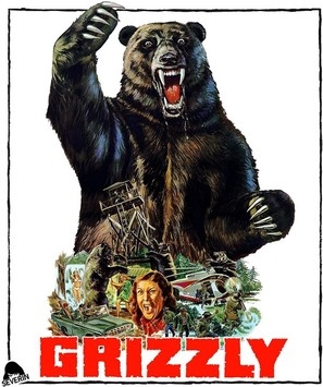 Grizzly movie posters (1976) canvas poster