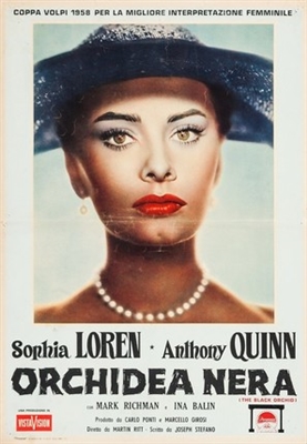 The Black Orchid movie posters (1958) canvas poster