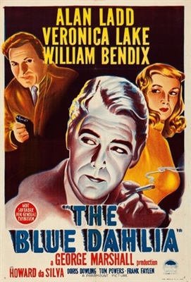 The Blue Dahlia movie posters (1946) poster with hanger