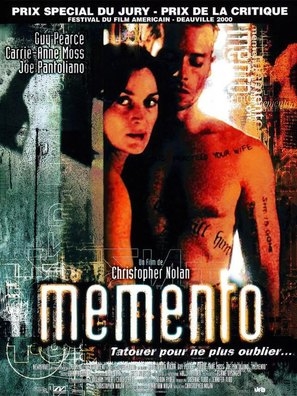 Memento movie posters (2000) Mouse Pad MOV_1856140