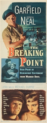 The Breaking Point movie posters (1950) metal framed poster