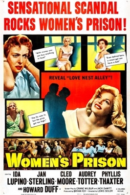 Women's Prison movie posters (1955) metal framed poster