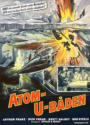 The Atomic Submarine movie posters (1959) Stickers MOV_1857236