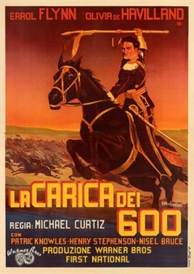 The Charge of the Light Brigade movie posters (1936) pillow