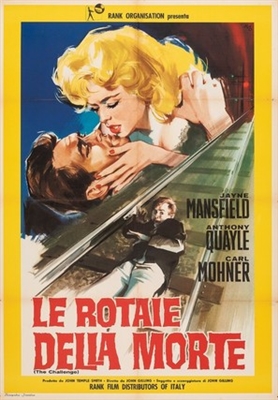 The Challenge movie posters (1960) wooden framed poster