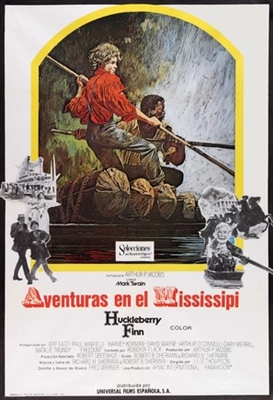 Huckleberry Finn movie posters (1974) canvas poster