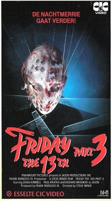 Friday the 13th Part III movie posters (1982) Mouse Pad MOV_1857767