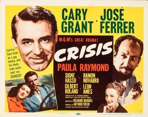 Crisis movie posters (1950) poster