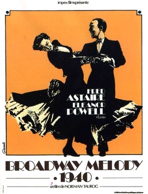 Broadway Melody of 1940 movie posters (1940) tote bag