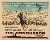 The Conqueror movie posters (1956) t-shirt #3604498